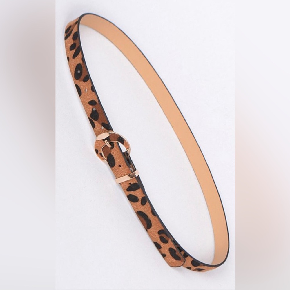 NWT! Leaping Leopard Belt